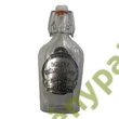 Kép 2/2 - Csatos üveg lapos óncimkés "Boldog Születésnapot" 200 ml