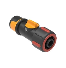 Fiskars Comfort tömlő gyorscsatlakozó 19 mm (3/4"), elzárható Fiskars Comfort tömlő gyorscsatlakozó 19 mm (3/4"), elzárható