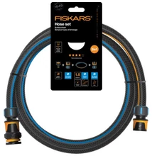 Fiskars Comfort tömlőszett 13 mm (1/2") 1,8 m Q4 csatlakozókkal Fiskars Comfort tömlőszett 13 mm (1/2") 1,8 m Q4 csatlakozókkal