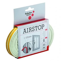 Ajtó, ablak tömítő gumi E profil Air Stop fehér Ajtó, ablak tömítő gumi E profil Air Stop fehér