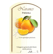 Matrica pálinkás üvegre Áfonya 10 db