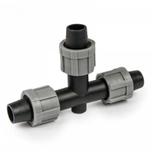 Csepegtetőcső csatlakozó elzárható Csepegtetőcső csatlakozó elzárható