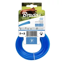 Vágó damil 1,3 mm 15m csillag, kék