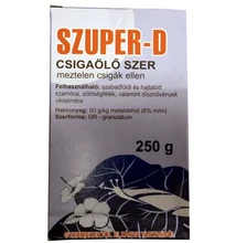 Szuper-D csigaölő granulátum 25 dkg Szuper-D csigaölő granulátum 25 dkg