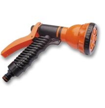 Műanyag locsolópisztoly 7 funkciós.