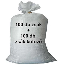 PP szövött gabonás zsák