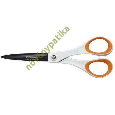 Fiskars Titánium bevonatos olló, tapadásmentes (17 cm)