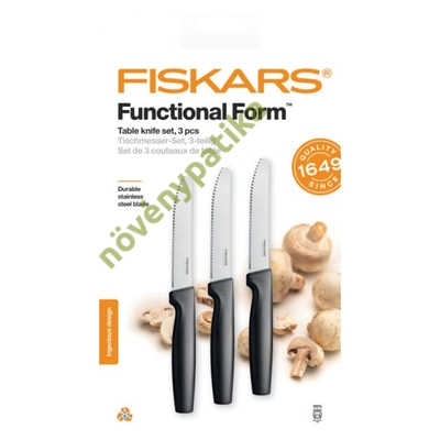 Fiskars Functional Form Asztali recés kés készlet 3 részes