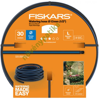 Fiskars Solid öntözőtömlő 1/2", 30 m