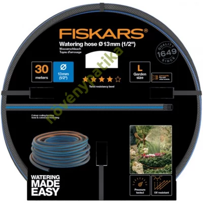 Fiskars Comfort öntözőtömlő 1/2", 30 m