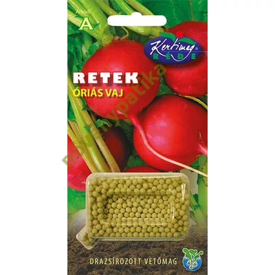 Óriásvaj retek drazsírozott
