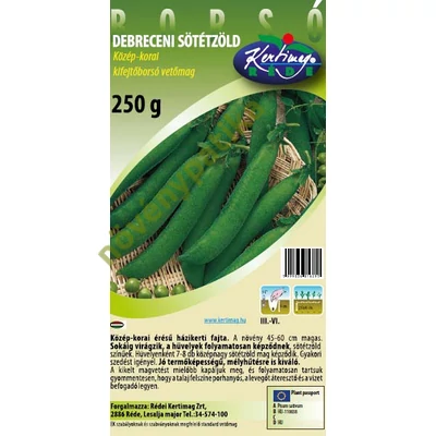 Debreceni sötétzöld zöldborsó 500 g