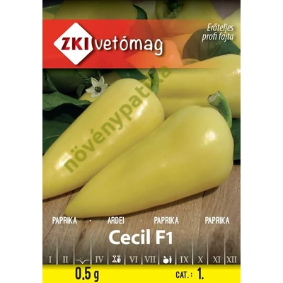 CECIL F1 fehér, töltenivaló paprika 1 000 szem