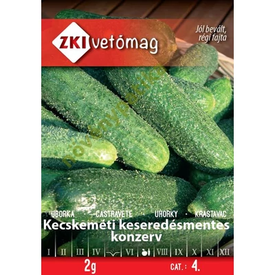 Kecskeméti keseredésmentes konzerv uborka