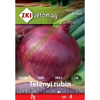 Tétényi rubin lilahagyma