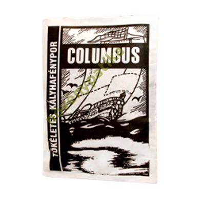 Columbus a  tökéletes kályhafénypor, vaspor. 