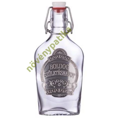 Csatos üveg lapos 200 ml