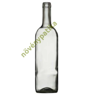 Boros palack 0,75 liter szintelen