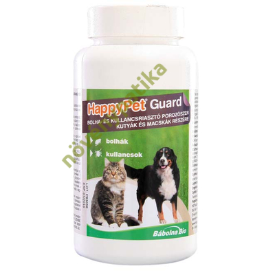 HappyPet Guard bolha- és kullancsriasztó porozószer kutyák és macskák részére