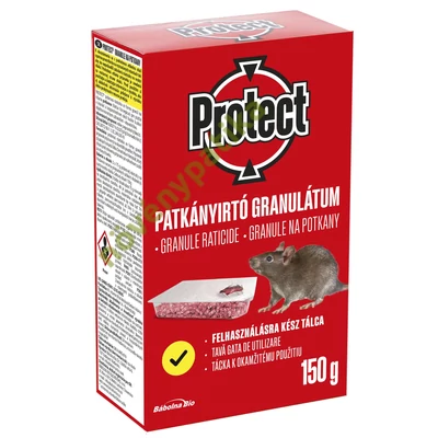 Protect rágcsálóirtó granulátum (egér, patkány) Protect rágcsálóirtó granulátum (egér, patkány)