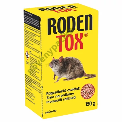 RodenTox rágcsálóirtó csalétek (egér, patkány) RodenTox rágcsálóirtó csalétek (egér, patkány)