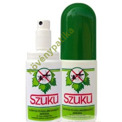 SZUKU szúnyog-, és kullancsriasztó szer spray 50 ml