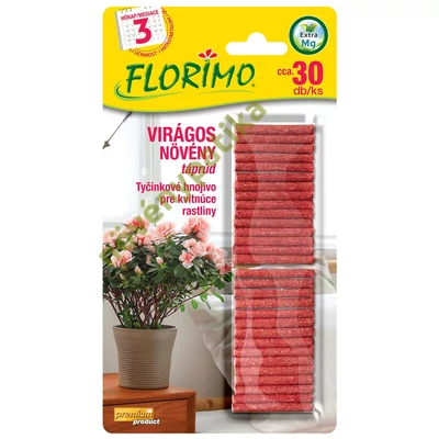 Florimo Virágos szobanövény táprúd 30 db
