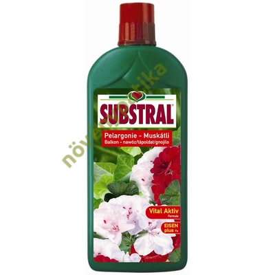 Substral tápoldat muskátlihoz és balkonnövényekhez 1 liter