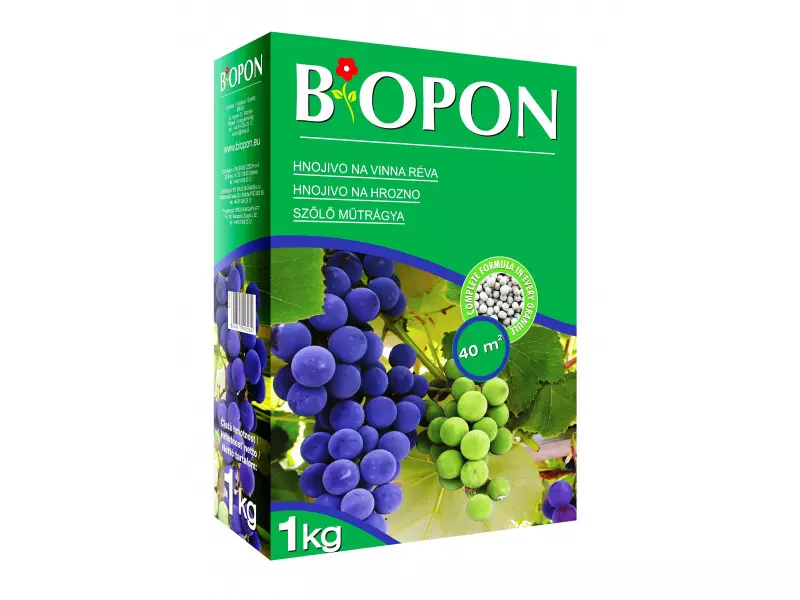 Szőlő és bogyósgyümölcs műtrágya 1 kg, Biopon