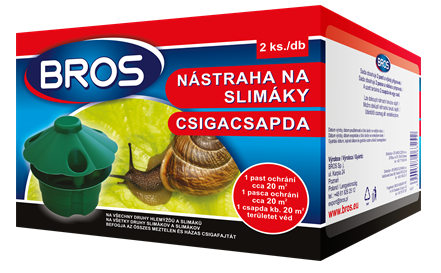 BROS csigacsapda csalétekkel 2 db