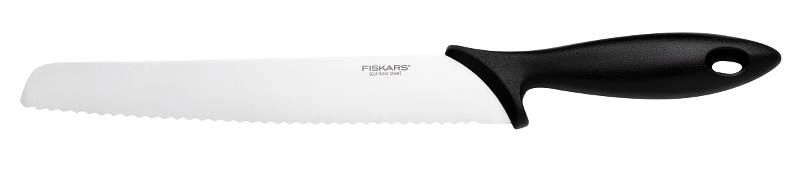 Fiskars ESSENTIAL kenyérvágó kés (23 cm)