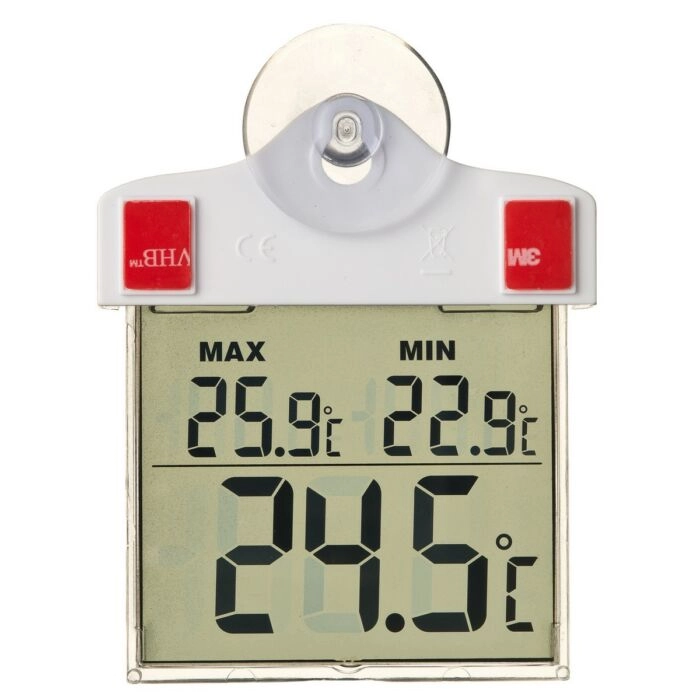 Hőmérő maximum - minimum digitális