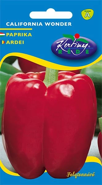 Piros kaliforniai paprika