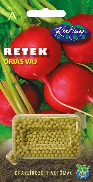 Óriásvaj retek drazsírozott