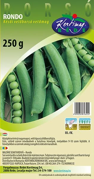 Rondó zöldborsó 500 g