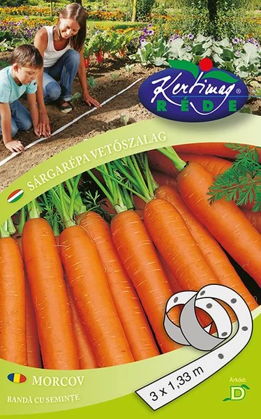 Sárgarépa vetőszalag Nanti