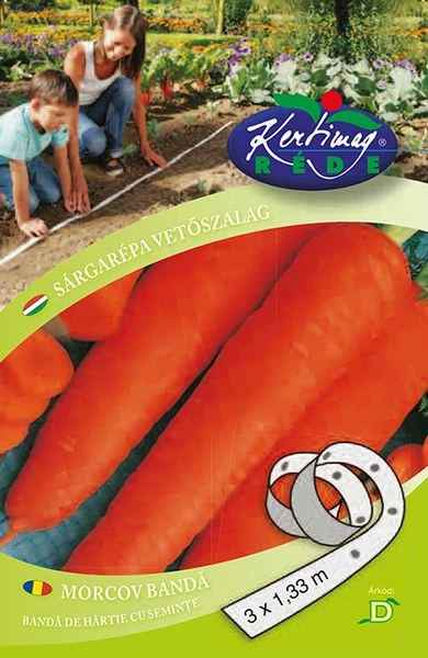 Sárgarépa vetőszalag Flakker