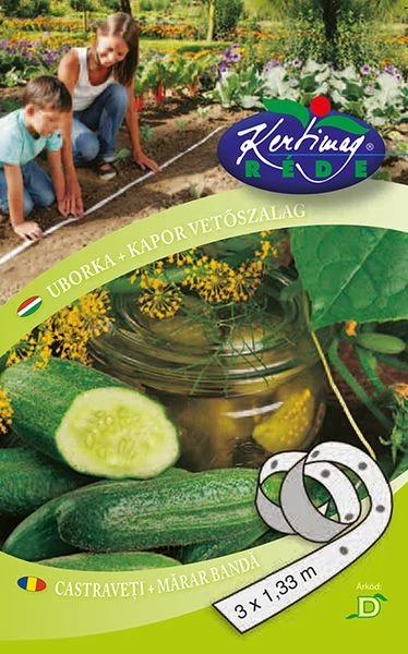 Uborka +kapor vetőszalag