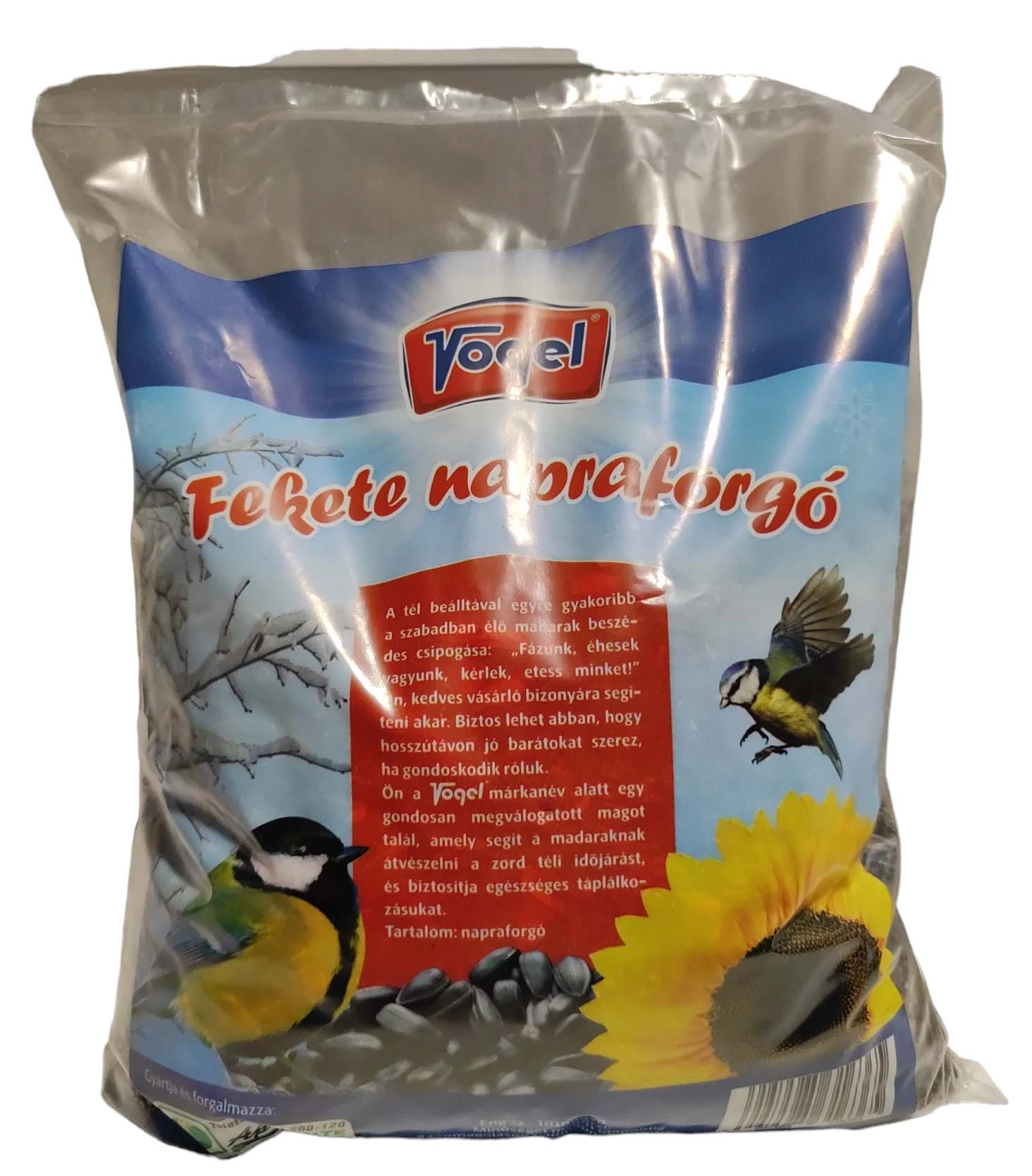 Napraforgó fekete madáreleség 1 kg