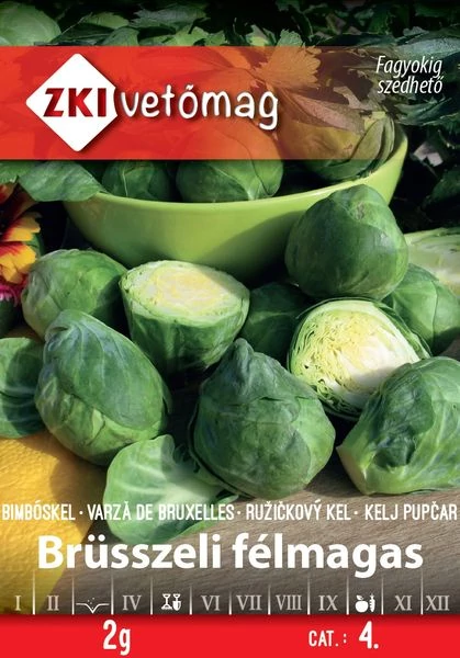 Brüsszeli félmagas bimbóskel