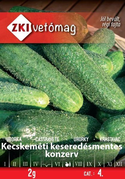 Kecskeméti keseredésmentes konzerv uborka