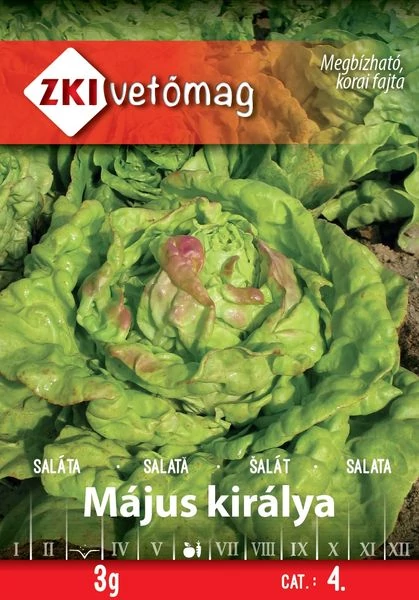 Május királya saláta ZKI