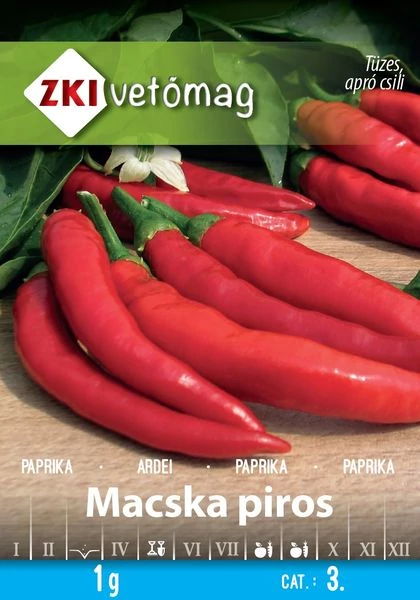 Macska piros Paprika