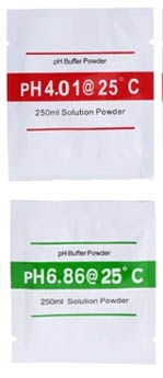 pH mérőhöz kalibráló porok