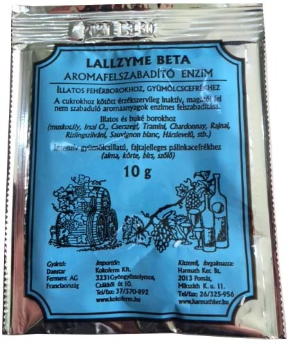 Aromafelszabadító enzim 10 g Lallzyme Beta