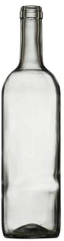 Boros palack 0,75 liter szintelen