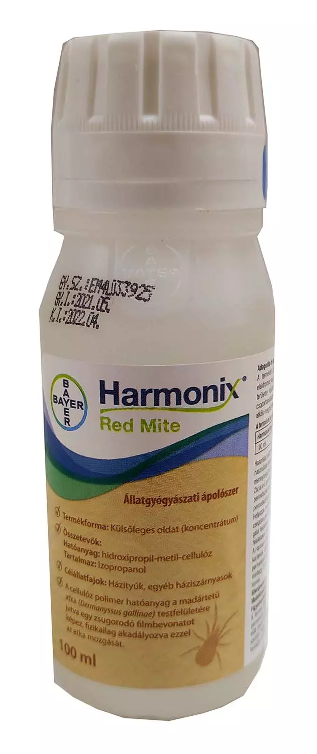 Harmonix Red Mite madártetű atka írtószer 100 ml