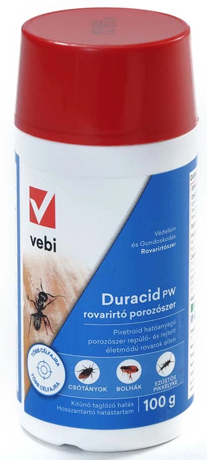 Vebi Duracid PW rovarirtó porozószer, 100 g