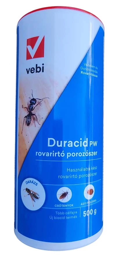 Vebi Duracid PW rovarirtó porozószer, 500 g