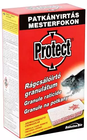 Protect® rágcsálóirtó granulátum (egér, patkány) 150 g